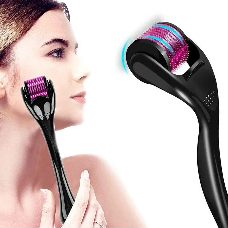Micro Needle 540 Face Derma Roller For Hair Growth Professional Dermaroller For Beard Growth Skin Care Tool