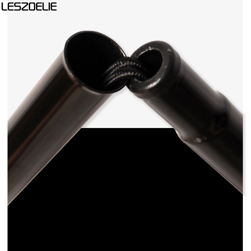 Tongkat berjalan lipat elegan wanita, tongkat jalan lipat elegan bahan Aloi aluminium hitam dengan stik Resin dapat disesuaikan 85cm hingga 95cm