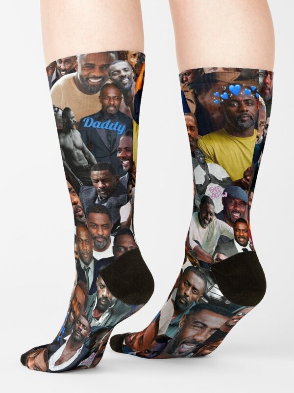 Idris meias para homens e mulheres, presente engraçado, luxo