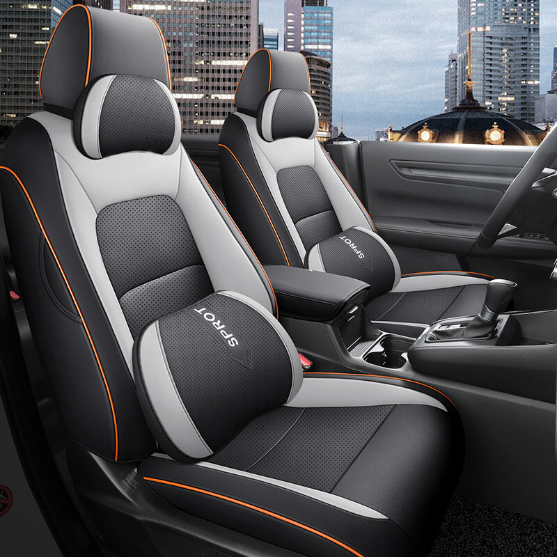 Fundas de asiento de coche personalizadas para Honda CRV 2023 2024, cojín de asiento de CR-V, cobertura completa, funda protectora de asiento de coche, accesorios interiores