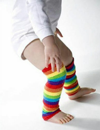 Inverno ragazze scaldamuscoli bambini bambini bambine ragazzi calzini scaldamuscoli protezione di sicurezza ginocchiera neonati maschi calza