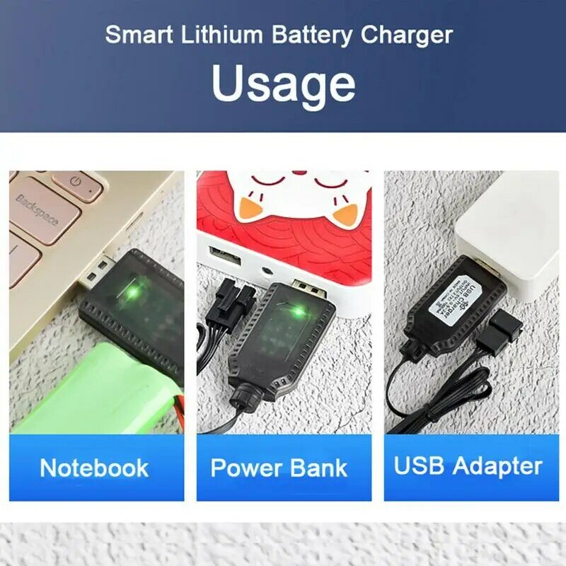 Toy Charger RC Airplane Lithium Battery Charger For Fast Charging RC Airplane Lithium Battery SM-2P SM-3P SM-4P Drone Battery