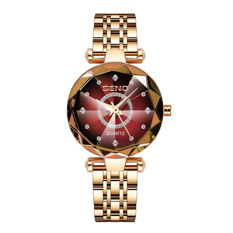 Relojes de marca de lujo a la moda para Mujer, Reloj de cuarzo femenino, Reloj femenino, Zegarek Damski, envío directo