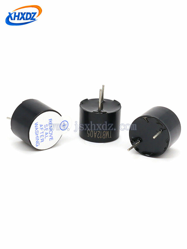 10 Pieces of 5V Integrated Active Electromagnetic Buzzer 12*9.5MM DC TMB12A05 Buzzer Alarm with High Temperature Resistance