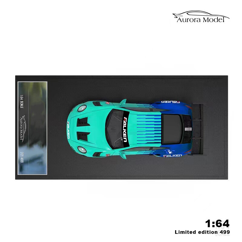 예약 구매 오로라 다이캐스트 디오라마 자동차 모델 컬렉션 미니어처 장난감, 1:64 992 GT3RS