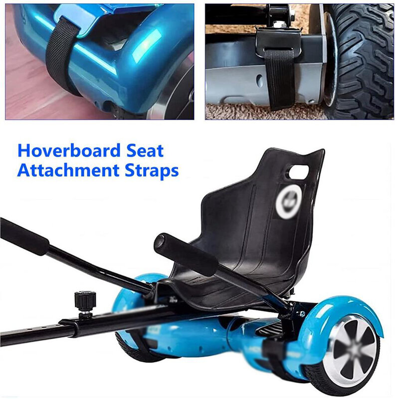53cm 10 pezzi Hoverboard accessori cinghie resistenti all'usura con gancio attacco sedile cinture di ricambio per Balance Scooter