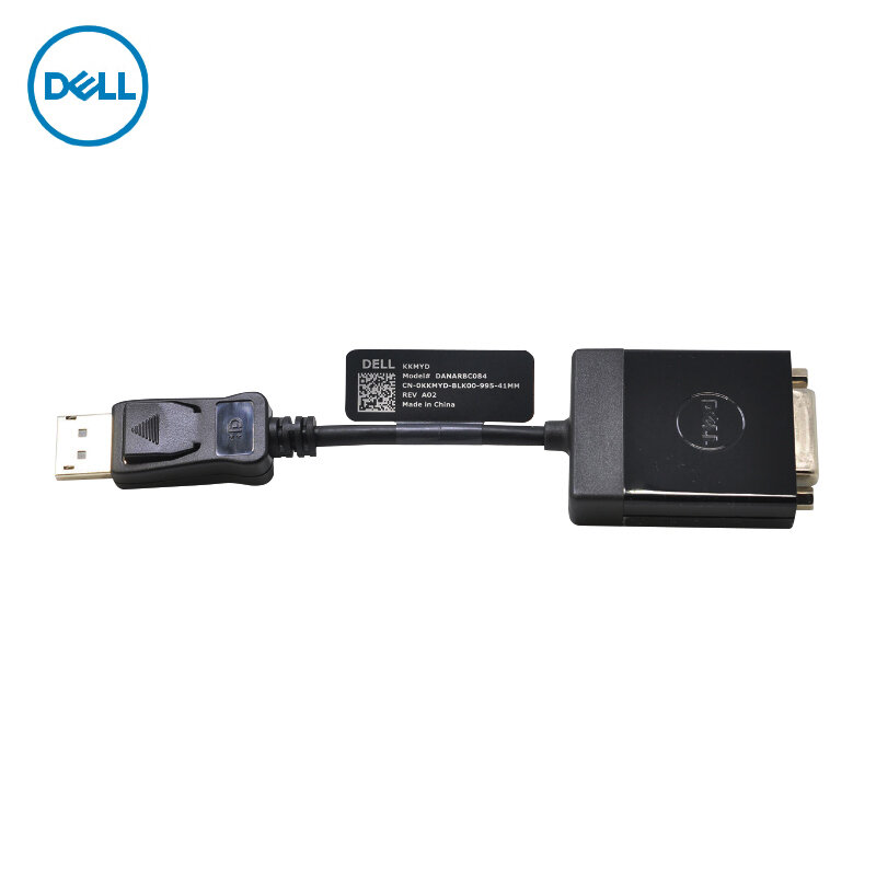Adaptador Dell DisplayPort a DVI, enlace único