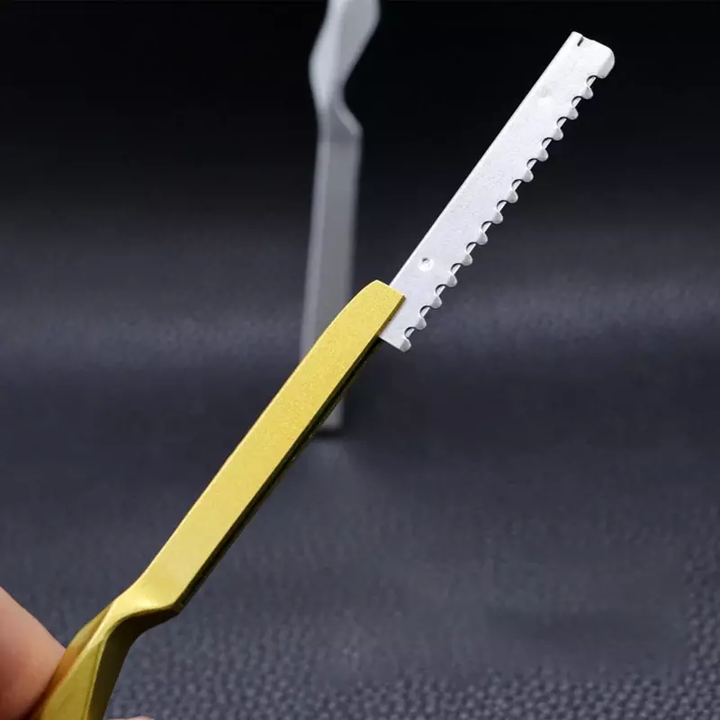 Hair Thinning Razor Shavel Cutting Knife Thinner Blades Stainless Professional Sharp Barbershop Hair Shaver Cutting Knife Tools