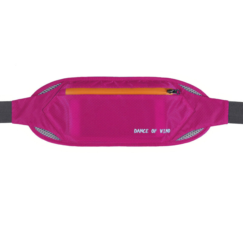 Borsa per telefono sportiva all'aperto in tessuto di Nylon YoReAi borsa per cintura antifurto attillata zaino da corsa per maratona invisibile