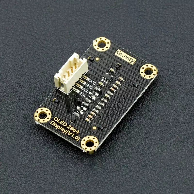 Gravity: I2c OLED-2864 Display modul portabel Ssd1306 kompatibel dengan Arduino