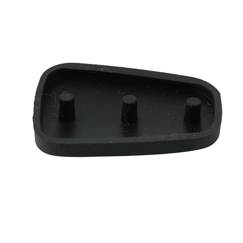 1 Stuks Zwart Automotive Rubber 3 Knoppen Sleutel Knop Cover Geschikt Voor Hyundai Voor Kia I20 I30 Ix35 Ix20 Duurzame Accessoires