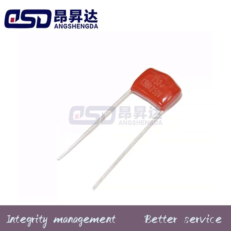 Thin film capacitor CBB capacitor CBB28 1250V152J 1.5NF 0.0015UF pin pitch P10