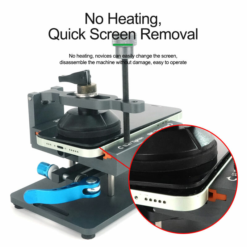 RELIFE RL-601S Plus Heating-Free LCD Screen Separation Rotating Fixture Mobile Phone Back Cover Glass Removal Repair Tools