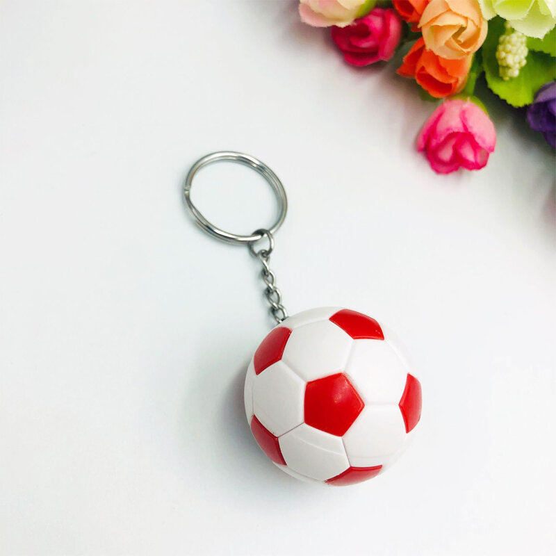 시뮬레이션 미니 축구 열쇠 고리 펜던트, 공식 공 기념품 활동 선물 크리에이티브 선물 팬을 위한 장식품 매다는
