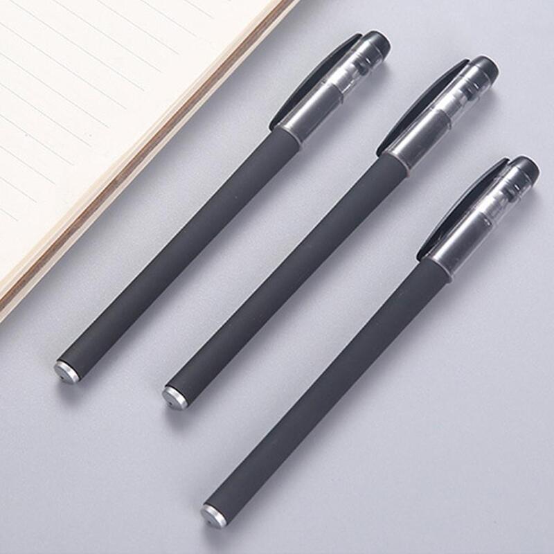 Ручка гелевая, 0,5 мм, 10 шт., с черными чернилами
