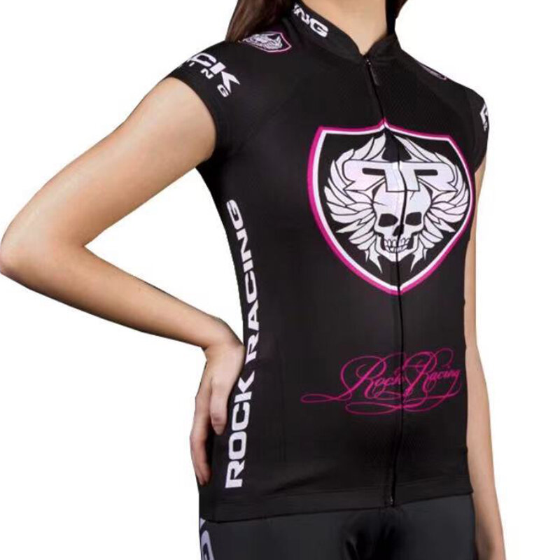 ชุดเสื้อผ้าสำหรับปั่นจักรยานของผู้หญิงเสื้อเจอร์ซีย์จักรยานเสือภูเขาเสื้อแข่ง