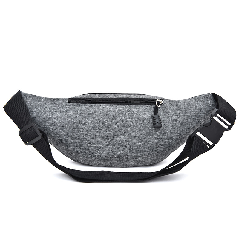 Cross Bag wasserdichte Gürtel tasche für Frauen Männer Umhängetasche mit 4 Reiß verschluss taschen verstellbarer Riemen Gürtel tasche Brusttasche
