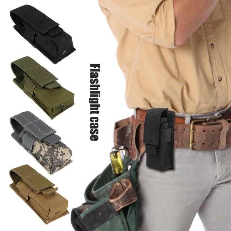 حقيبة مصباح يدوي للمروحة العسكرية الخارجية ، مجموعة أدوات صغيرة أحادية النقابة ، حقيبة ملحقات رخوة ، أداة EDC P ، M5
