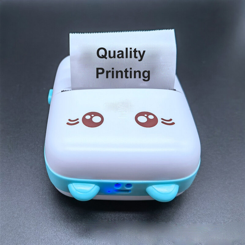10rolls Pen Portable Label Stickers White 1.75mm PLA 3D Thermal DIY 57x25mm Printing Paper Home Decor Office Mini Photo Printer