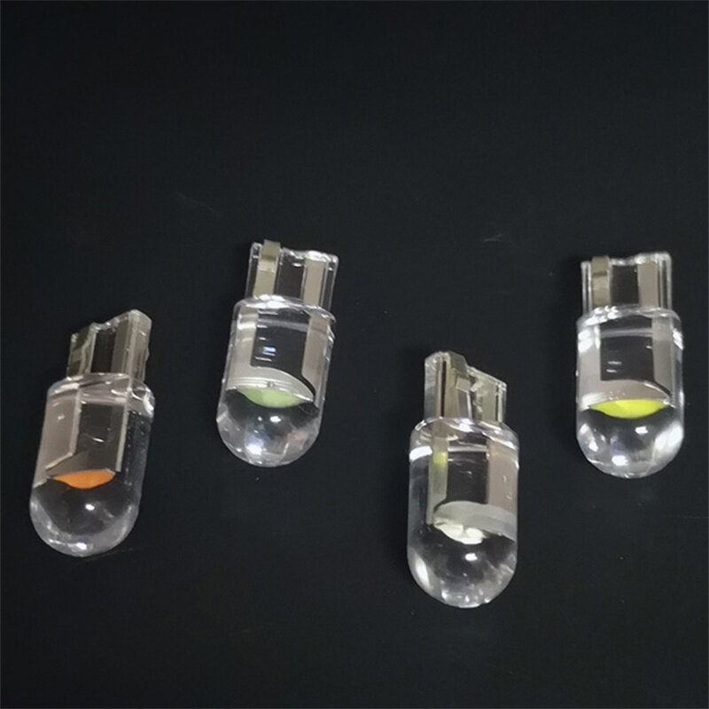 Luces LED de liquidación T10 W5W, Bombilla de cristal de piedra de cuarzo T10, lámpara de cuña, luces de lectura interior, luz de matrícula, lámpara de cúpula