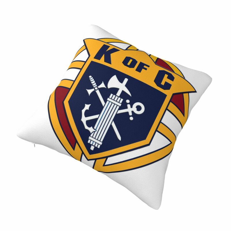 Knights Of Columbus Square Pillow Case for Sofa Throw Pillow