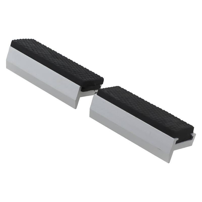 2 pezzi di copertura magnetica per morsa da banco con copertura universale morbida per morsa Jaw Pad Cover protettiva multiuso per qualsiasi morsa in metallo