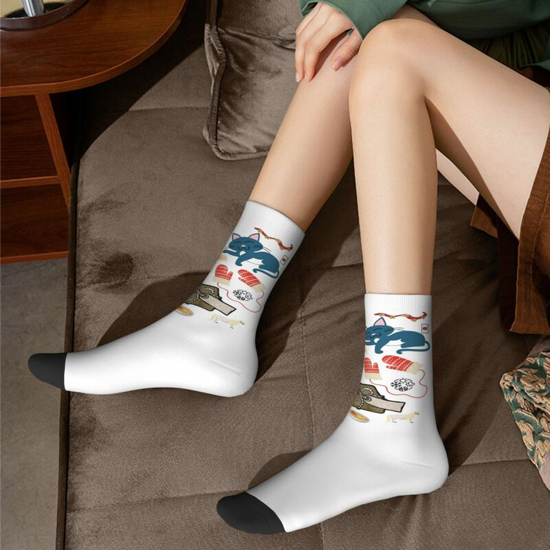 Любимые вещи-музыкальные носки Harajuku, высококачественные чулки, всесезонные длинные носки, аксессуары для мужчин и женщин