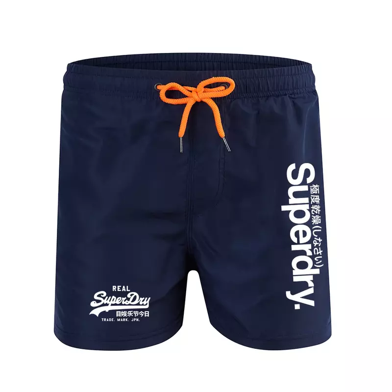 Atmungsaktive Badeanzug-Shorts für Männer, sexy Badehose, niedrige Freizeit-Boards horts, Surfvolleyball-Boxer mit Kordel zug im Sommer S-4XL