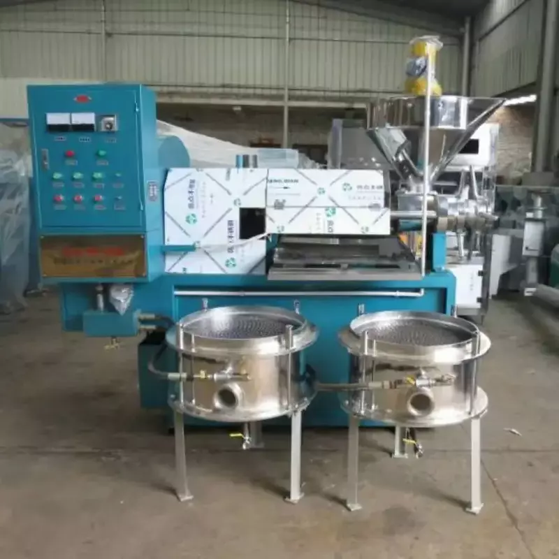 Industrial/commercial Screw Oil Presser To Produce Sunflower Seeds Soybean Peanut Oil Press Machine