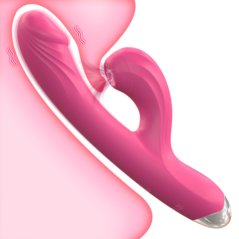 Vibrador G Spot Rabbit Otário para Mulheres, 20 Modos Poderosos, Estimulador de Clitóris Vagina, Plug Anal, Brinquedo Dildo Sex, Artigos Femininos, Adultos