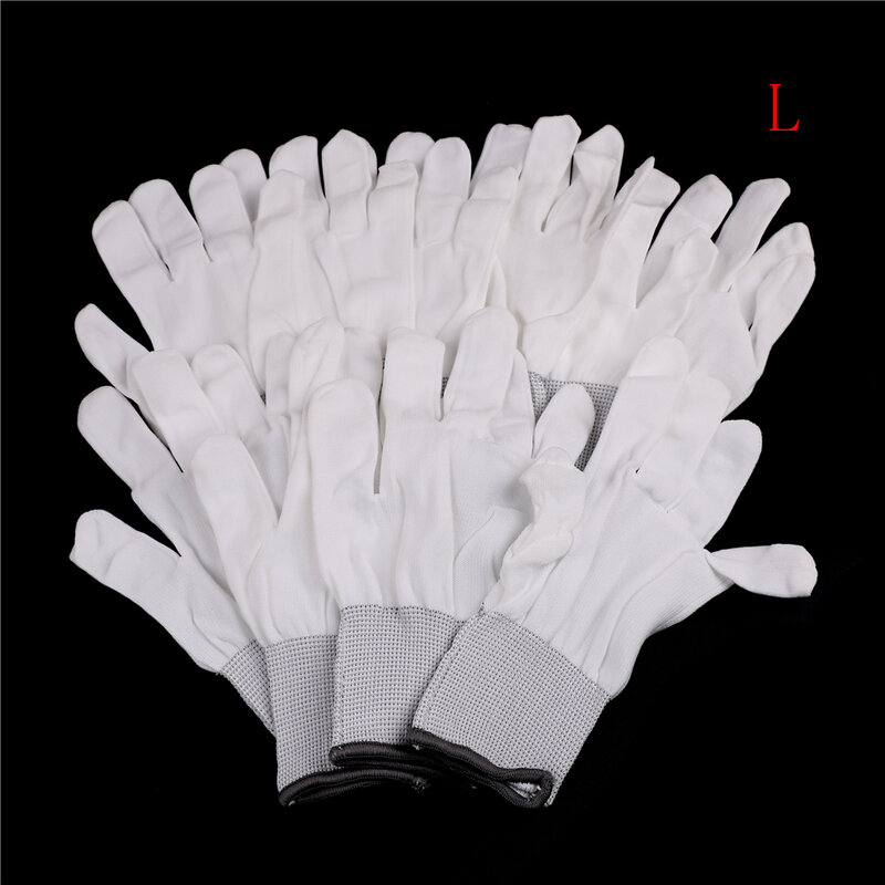 5 Paar anti statische esd elektronische Arbeits handschuhe pu beschichteten handflächen beschichteten Finger