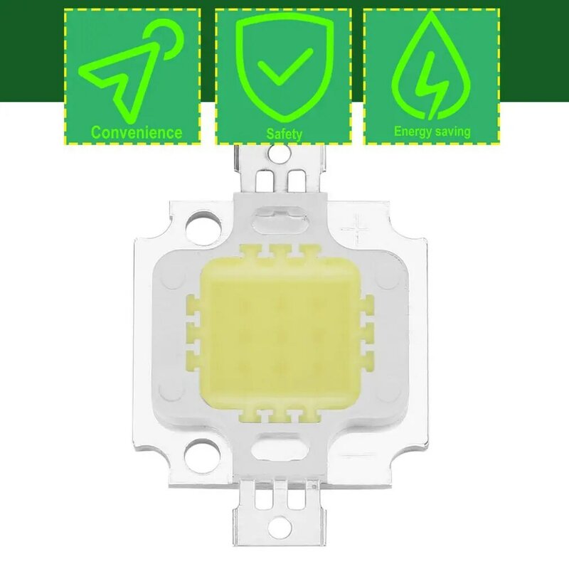 LED COB 램프 구슬 10W 스마트 필요 없음 드라이버 홍수 빛 Led 전구 스포트 라이트 야외 칩 램프 Led 칩 홍수 빛 램프 구슬