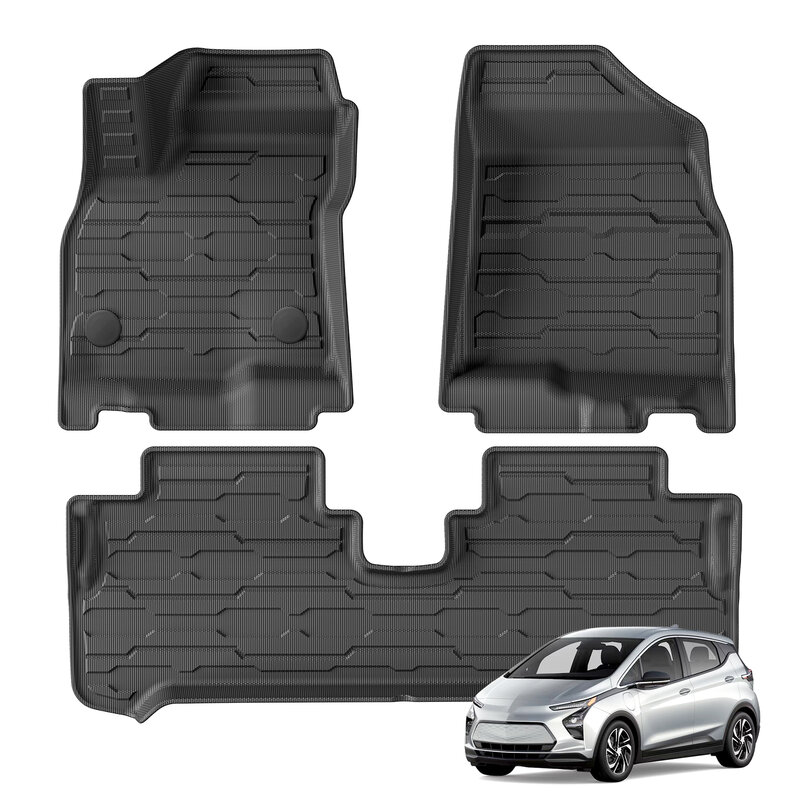 for Chevrolet Chevy Bolt EV 2022 2023 2024 Car Floor Mats Cargo Liner Trunk Pad TPE 3D Left Hand Drive