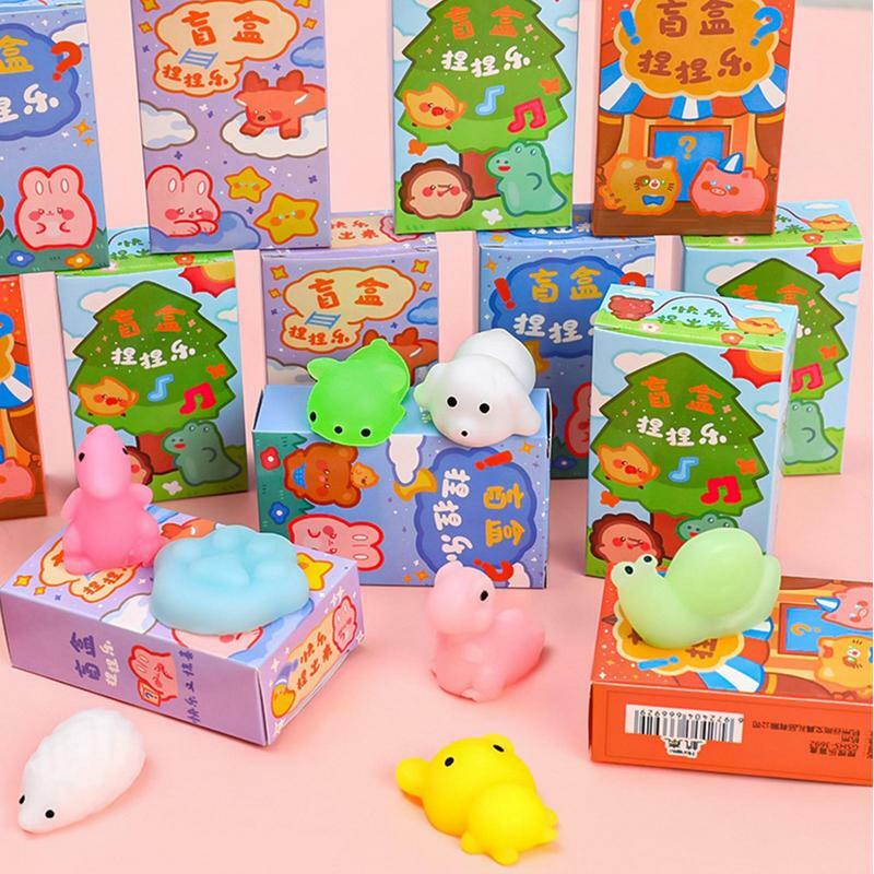 Mainan hewan lucu Mini untuk anak-anak mainan hadiah ulang tahun anak laki-laki perempuan mainan Fidget untuk hadiah pesta Natal anak-anak