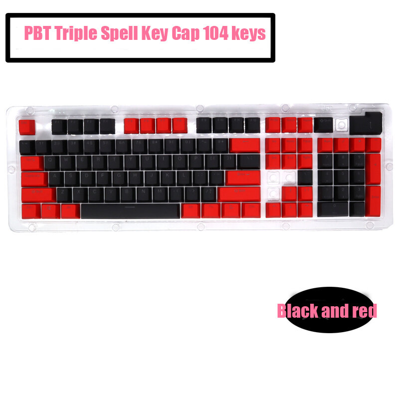 104 chaves pbt keycaps ome altura keycap conjunto cor substituição cor sólida teclado interruptor de teclas tampas chaves teclado mecânico