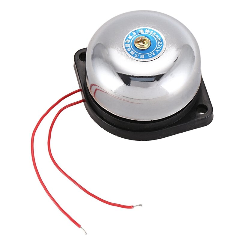 Alarm przeciwpożarowy o średnicy 55Mm elektryczny dzwonek Gong AC 220V