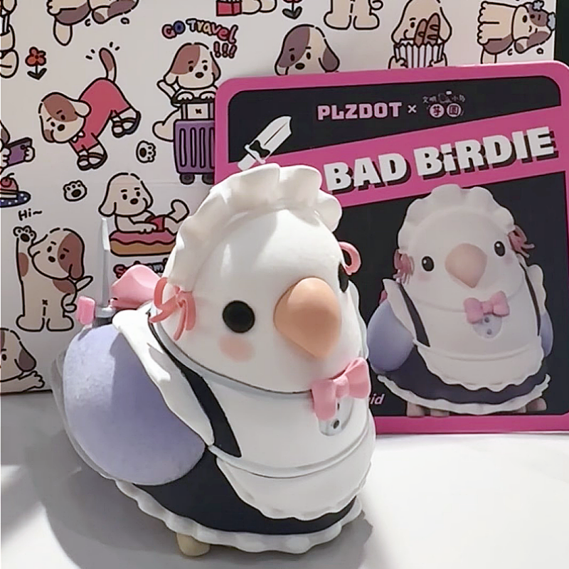 Figura de Anime de Bad Birdie 2 Blind Box, modelo coleccionable, muñecas de escritorio, juguetes de adorno, regalos de cumpleaños, nuevo, 2024