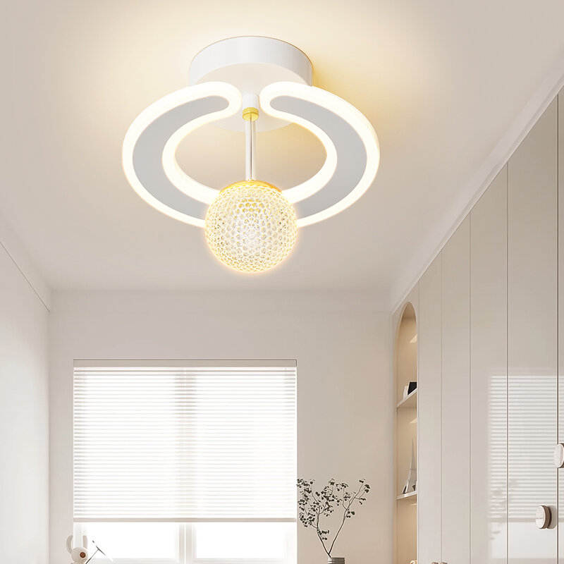Креативная подвесная люстра, светодиодный светильник для коридора, коридора, гостиной, столовой, спальни