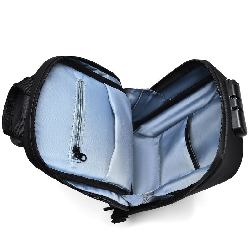 Men Anti-theft Multifunction Shoulder Bag Waterproof Travel Pack Messenger Crossbody Sling Chest Bag Pack For Male Women Female