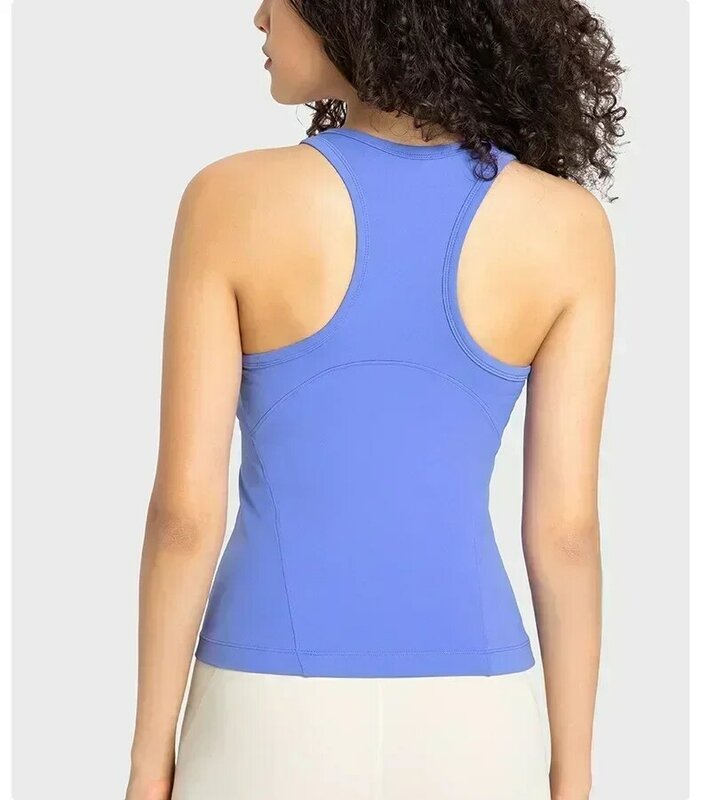 Lemon Women Senknit Anti-bacterial Deodorant Workout Vest High Elastic Breathable Quick-drying Workout Running Gym Yoga Tops