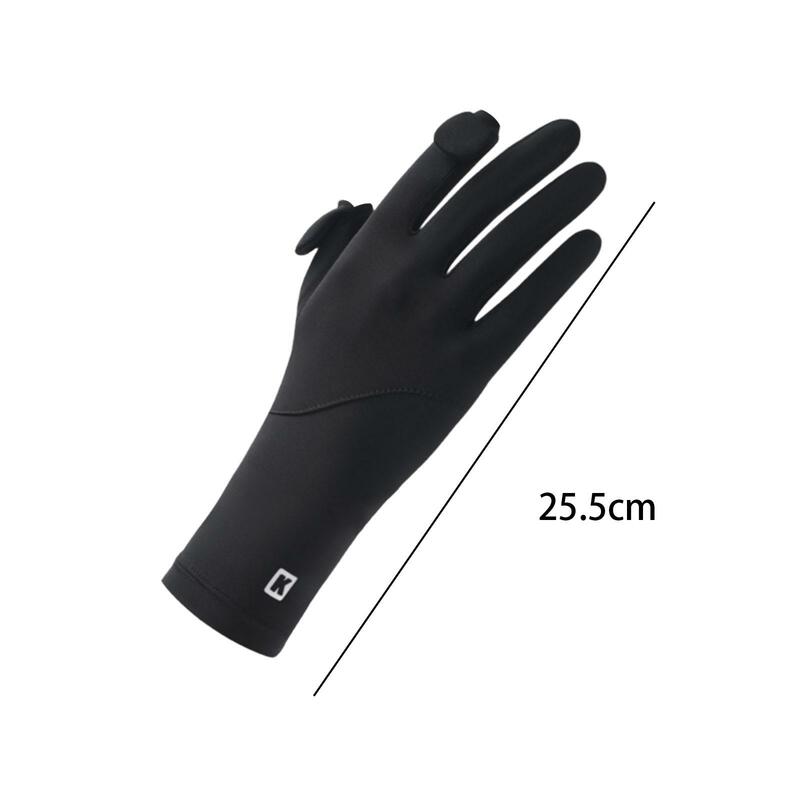 Женские солнцезащитные перчатки, солнцезащитные перчатки, перчатки для вождения, для улицы
