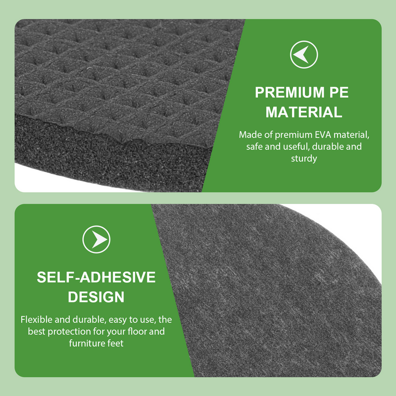36 Pcs Furniture Pad Tool Anti-skid Pads Eva Floor Protectors for Hardwood Floors