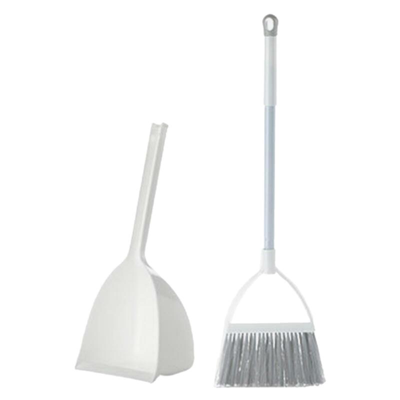 Cleaning Sweeping Play Set Children Cleaning Broom Dustpan Set Mini Dustpan and Broom for Children for Boys Girls Age 3-8