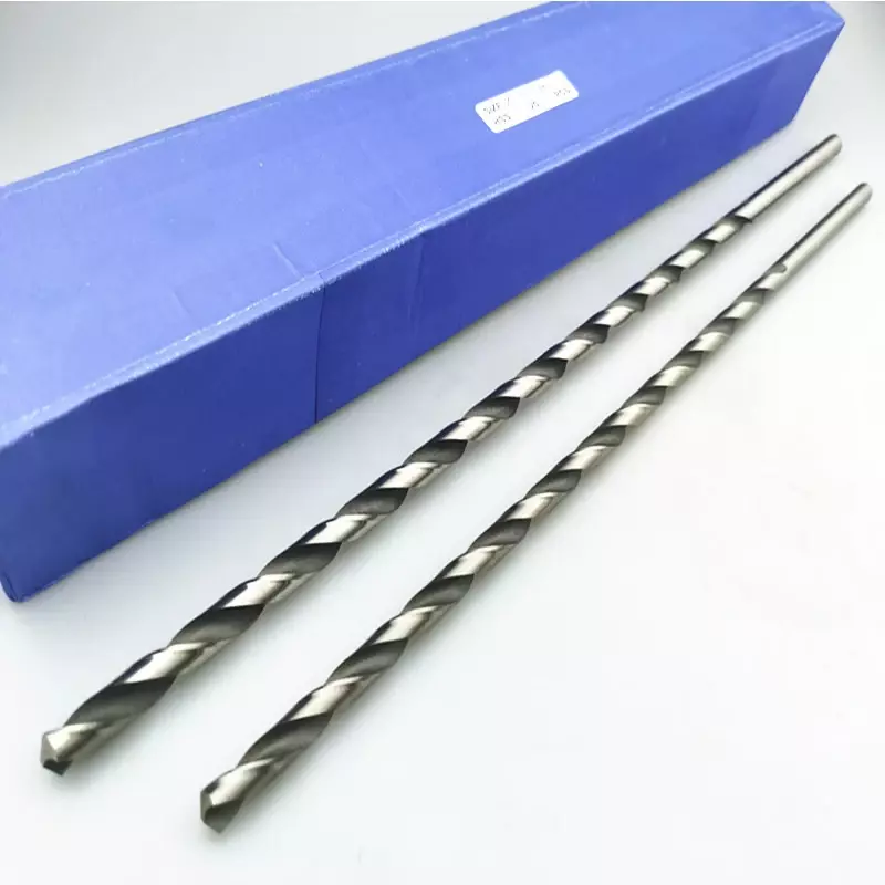 3-20mm Lengthen Drill Bit 350/400/450/500mm Extra-long HSS High Speed Steel Straight Shank Twist Drill Bit for Metal Wood Plasti