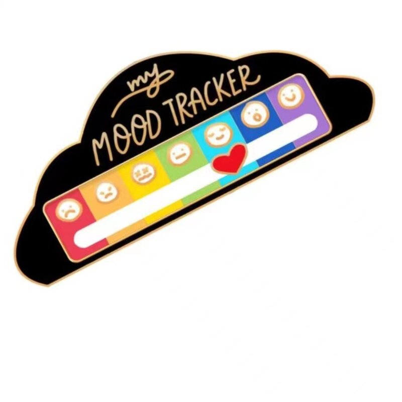 My Social Battery Mood Conversion spilla smalto Pin Mood Tracker distintivi in metallo spilla per zaino gioielli accessori spille regalo