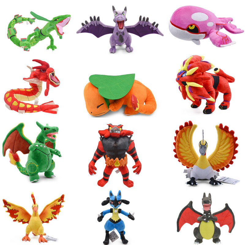 Tomy-figura de Pokémon de peluche, juguete de Anime, monstruo de bolsillo, Charizard, Lucario Solgaleo, regalo de Navidad para niños