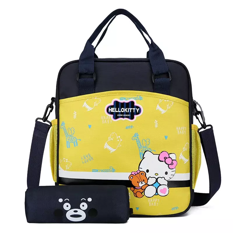 Sanrio New Hello Kitty borsa per Laptop per il tempo libero uomo e donna Cartoon leggero e grande capacità zaino monospalla carino