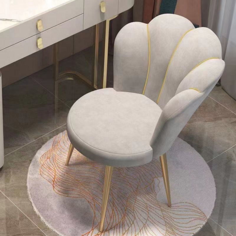 Nordic Designer Home Dressing Chair, Poltrona Designer, Sala com encosto, Poltrona de moda, Salão, Household Essentials, 1Pc