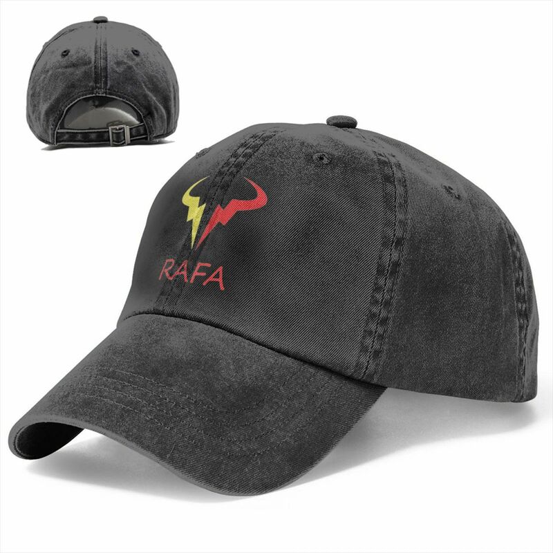 Vintage Tennis Rafa Baseball Caps Unisex Style Distressed Cotton Snapback Hat Outdoor Running Golf Hats Cap