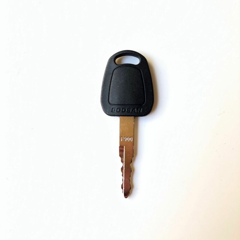 1 sztuk F900 klucz do Deawoo Doosan Bobcat Terex koparka ciężki sprzęt zapłonu przełącznik uruchamiający zamek drzwi